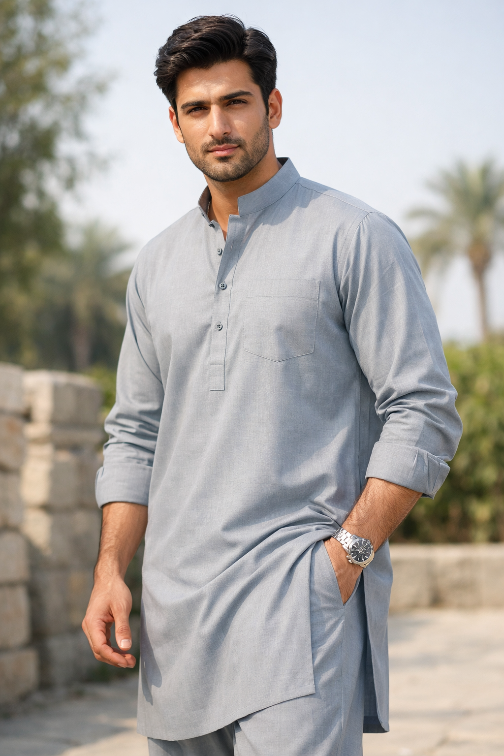 Classic Cotton Unstitched Suit – 4.5 Meter Premium Quality