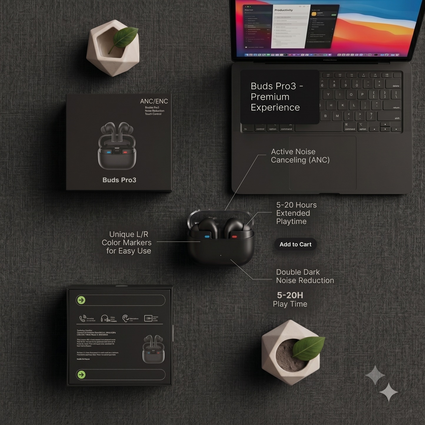 Buds Pro 3 Next-Level Audio Experience