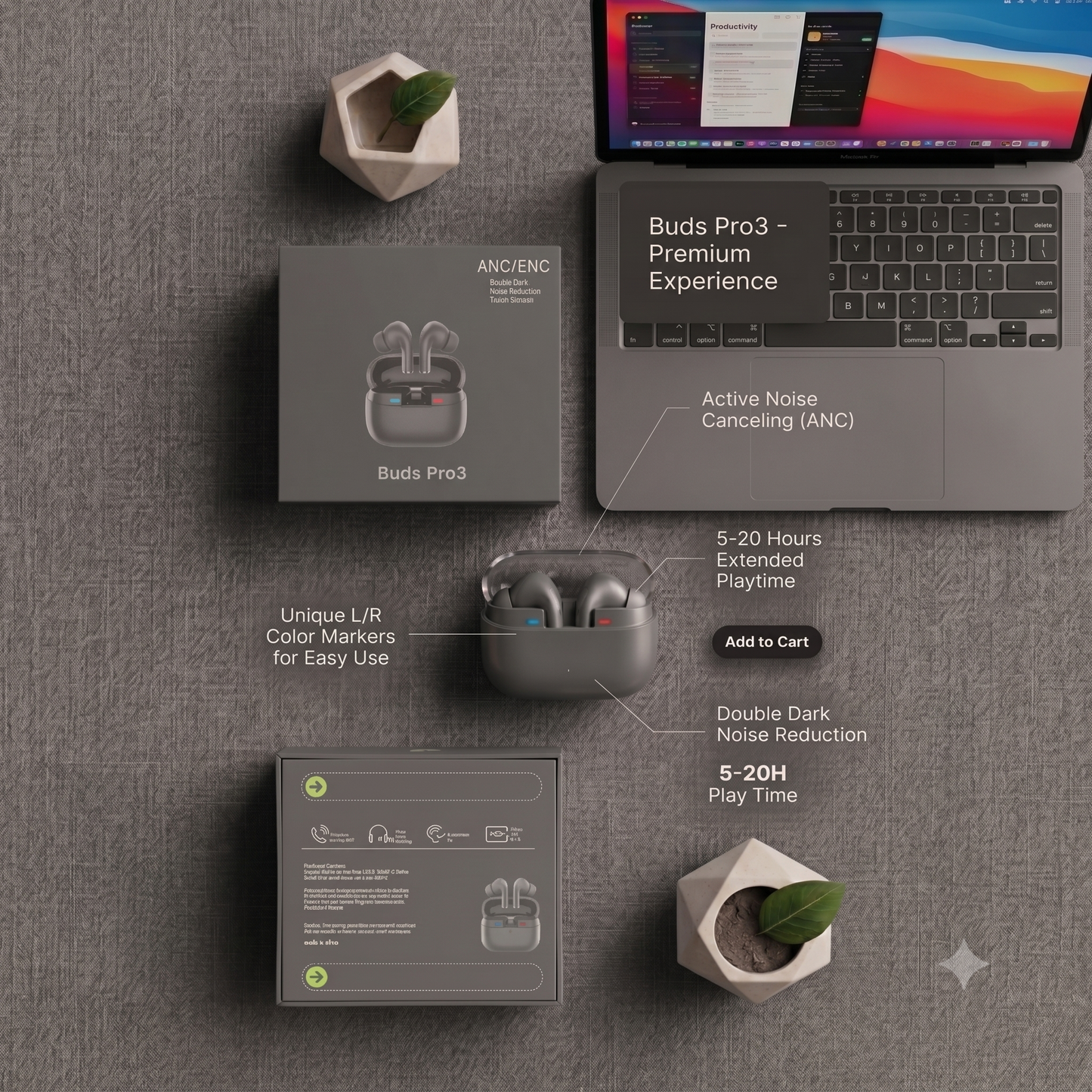 Buds Pro 3 Next-Level Audio Experience