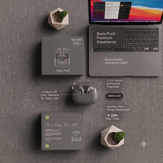 Buds Pro 3 | Buy 1 Get 1 FREE i12